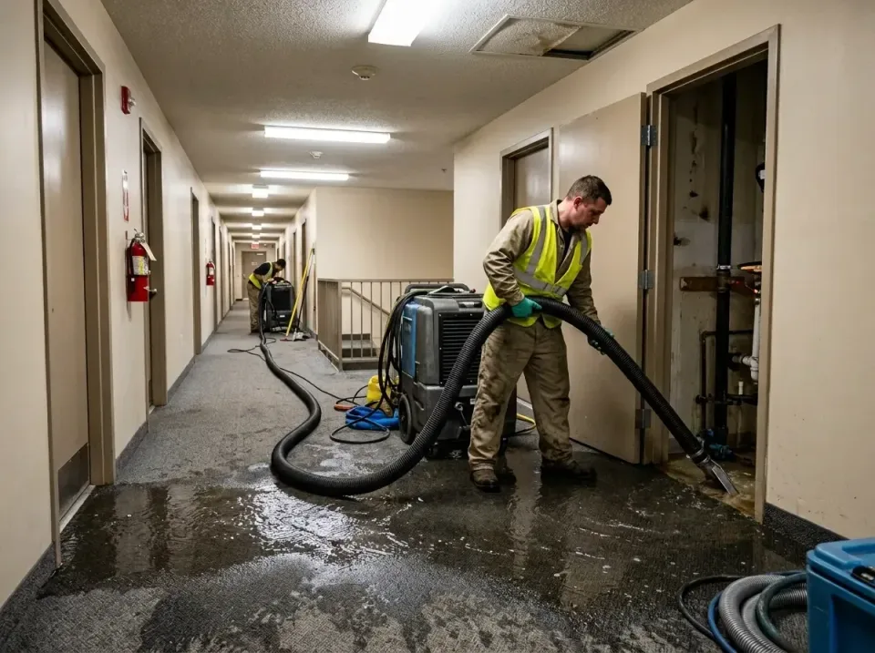 multi-unit-apartment-hallway-f-005 — frequently asked questions, Emergency Burst Pipe Water Extraction & Removal in Merrick,…